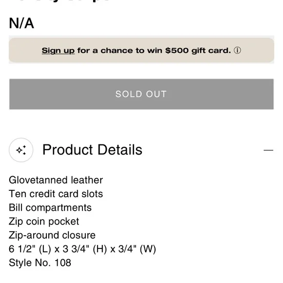 Coach Medium Zip Around Wallet - Picture 7 of 7